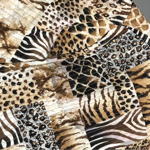 Reversible Tiger/Cheetah/Zebra and Dalmatian Open Front Blazer Jacket - Size L - Picture 4 of 4